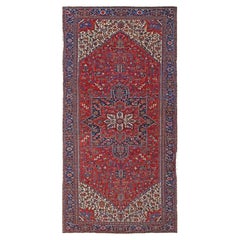 Semi Antique Persian Heriz Rug