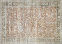 Semi Antique Persian Mahal Rug - 8"11" x 12'3"