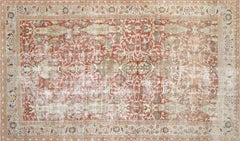 Semi Antique Persian Mahal Rug - 9'11" x 16'9"