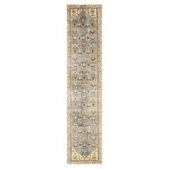 Semi Antique Persian Melayer Runner - 3'6" x 16'10"