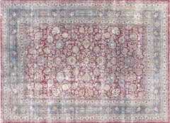 Semi Antique Persian Meshed Rug - 8'2" x 11'5"