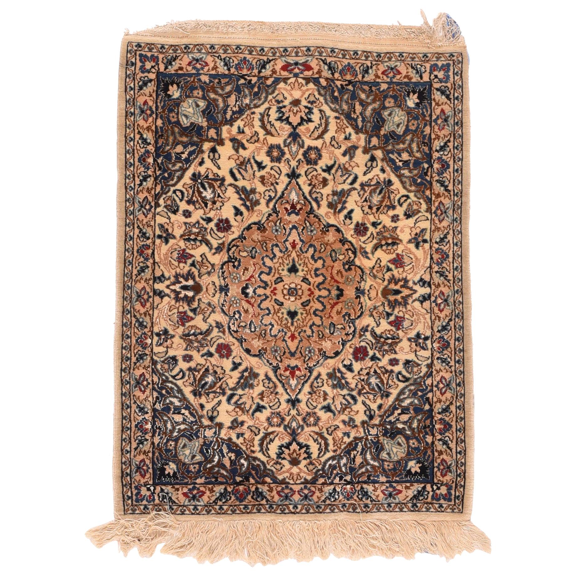 Antique Nain Habibian Persian Rug For Sale at 1stDibs