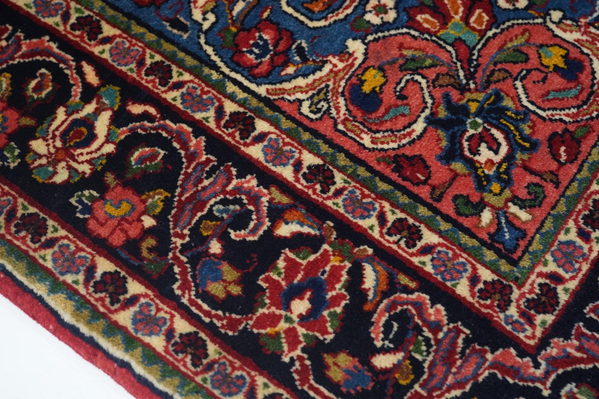 Mid-20th Century Semi Antique Persian Sarouk Rug For Sale