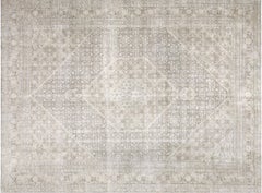 Semi Antique Persian Tabriz Rug - 10'10" x 14'4"