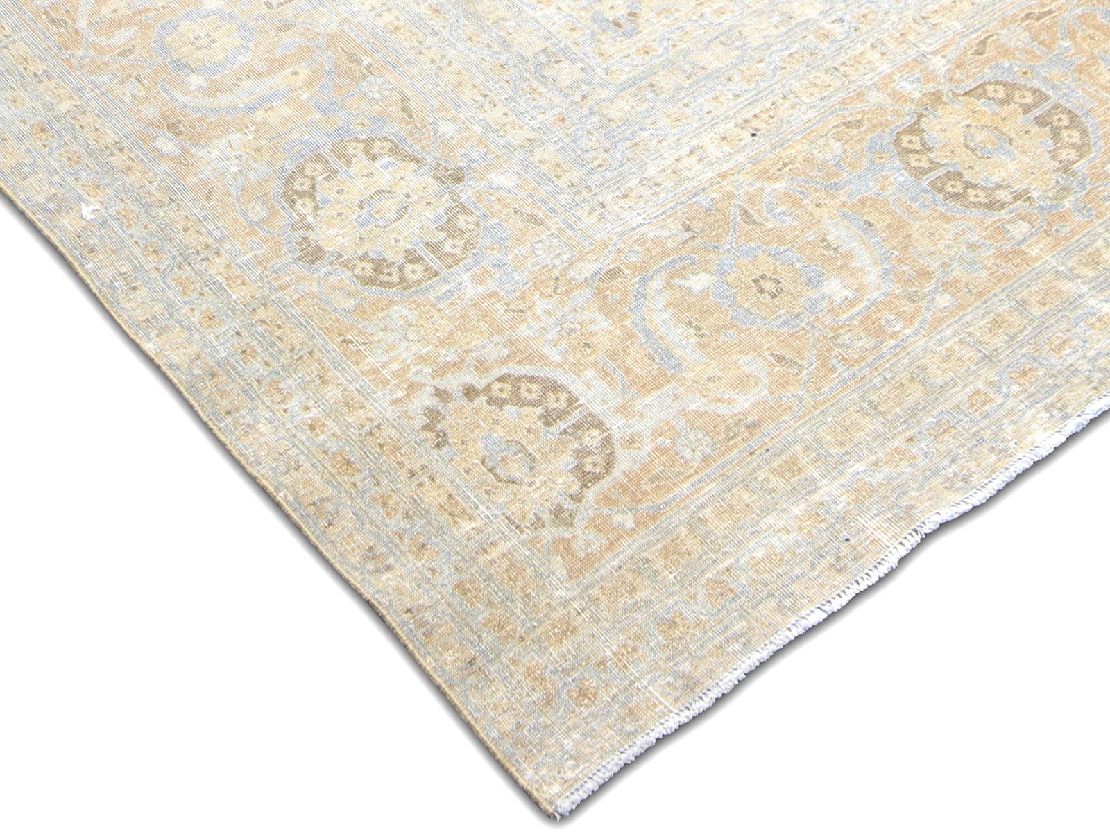 Persiano Semi Antique Persian Tabriz Rug - 10'7