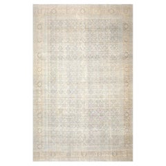 Semi Antique Persian Tabriz Rug - 10'7" x 16'7"