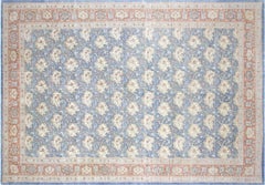 Semi Antique Persian Tabriz Rug - 12'8" x 18'1"