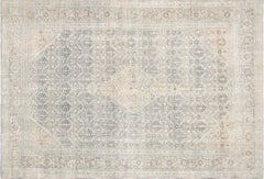 Semi Antique Persian Tabriz Rug - 6'10" x 9'11"