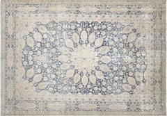Semi Antique Persian Tabriz Rug - 7'10" x 11'3"