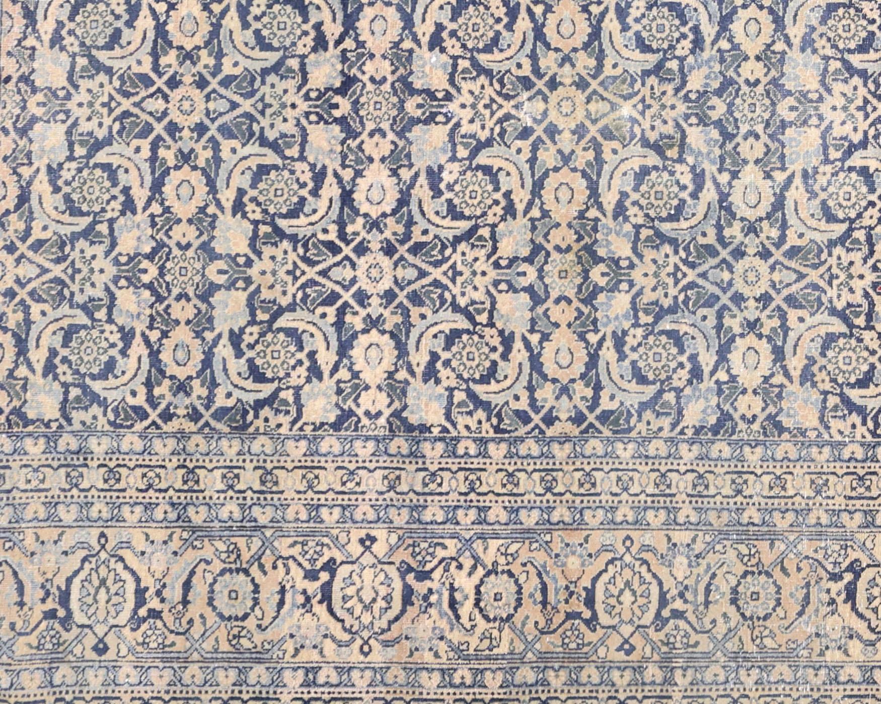 Tappeto Tabriz persiano semi-antico - 8'10