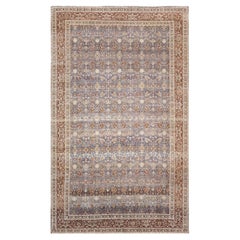 Semi Antique Persian Tabriz Rug - 8'11" x 14'7"