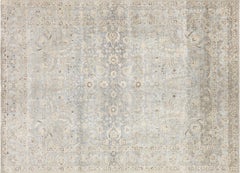Semi Antique Persian Tabriz Rug - 9'0" x 12'5"