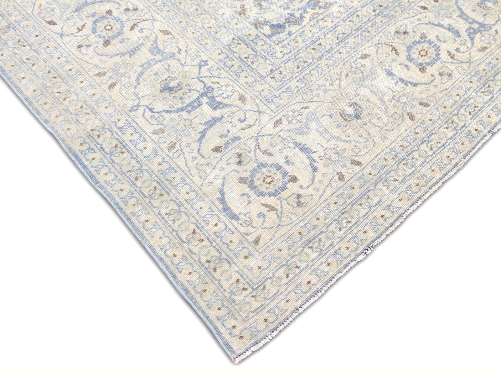 Persiano Semi Antique Persian Tabriz Rug - 9'10