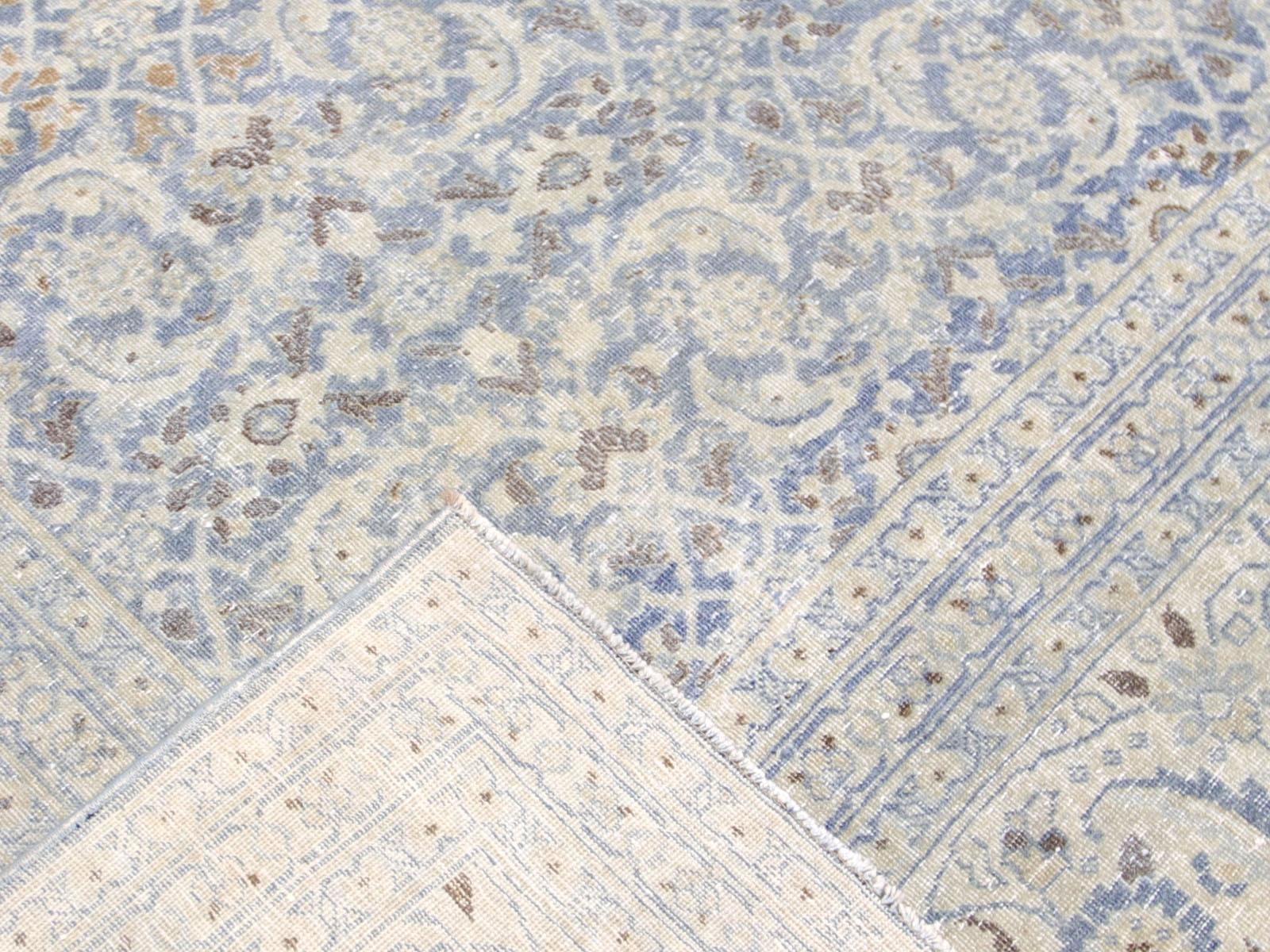Tessuto a mano Semi Antique Persian Tabriz Rug - 9'10