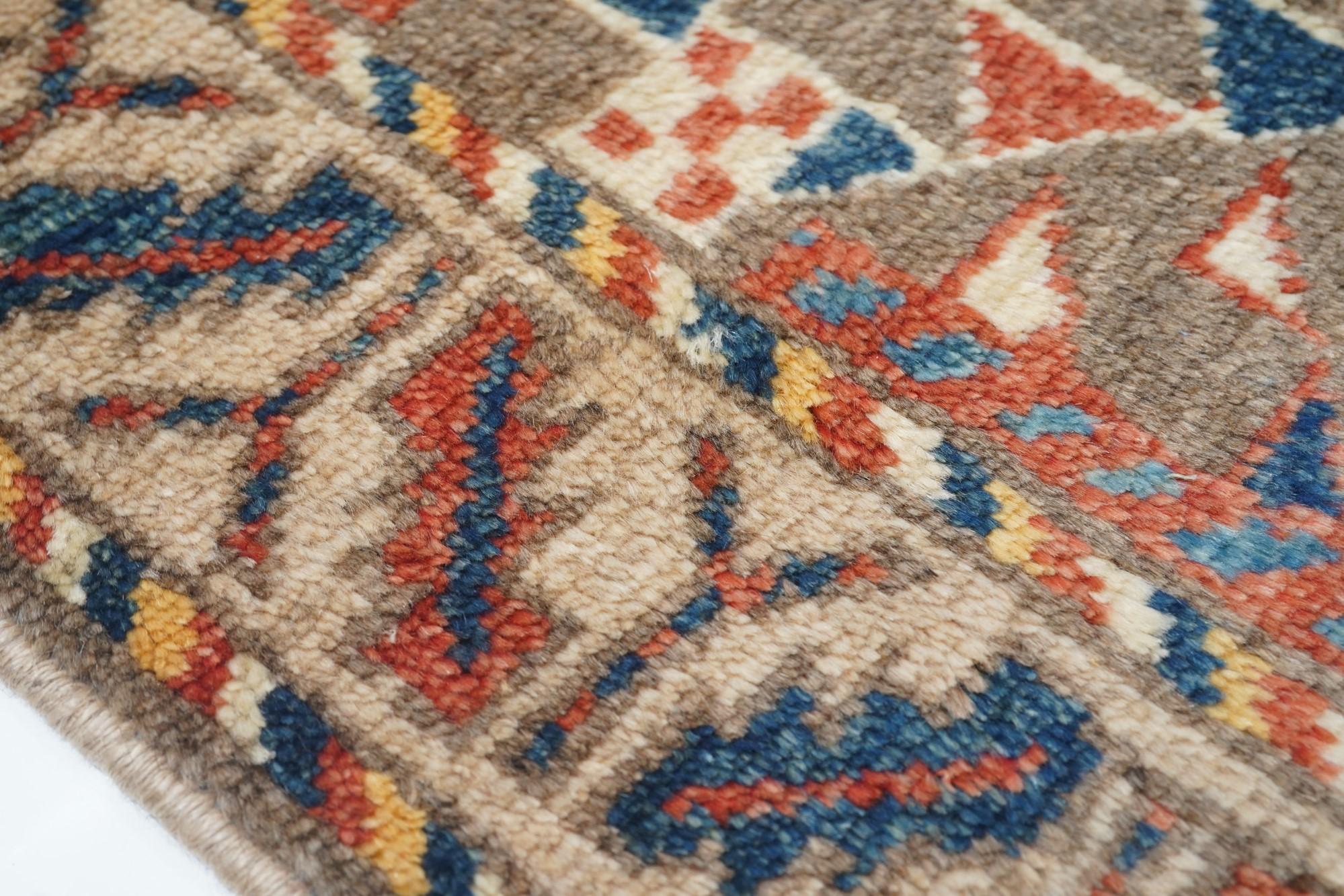 Semi Antique Veramin Rug In Excellent Condition For Sale In New York, NY