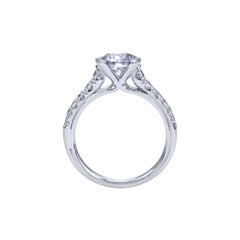 Semi Bezel Diamond Engagement Mounting