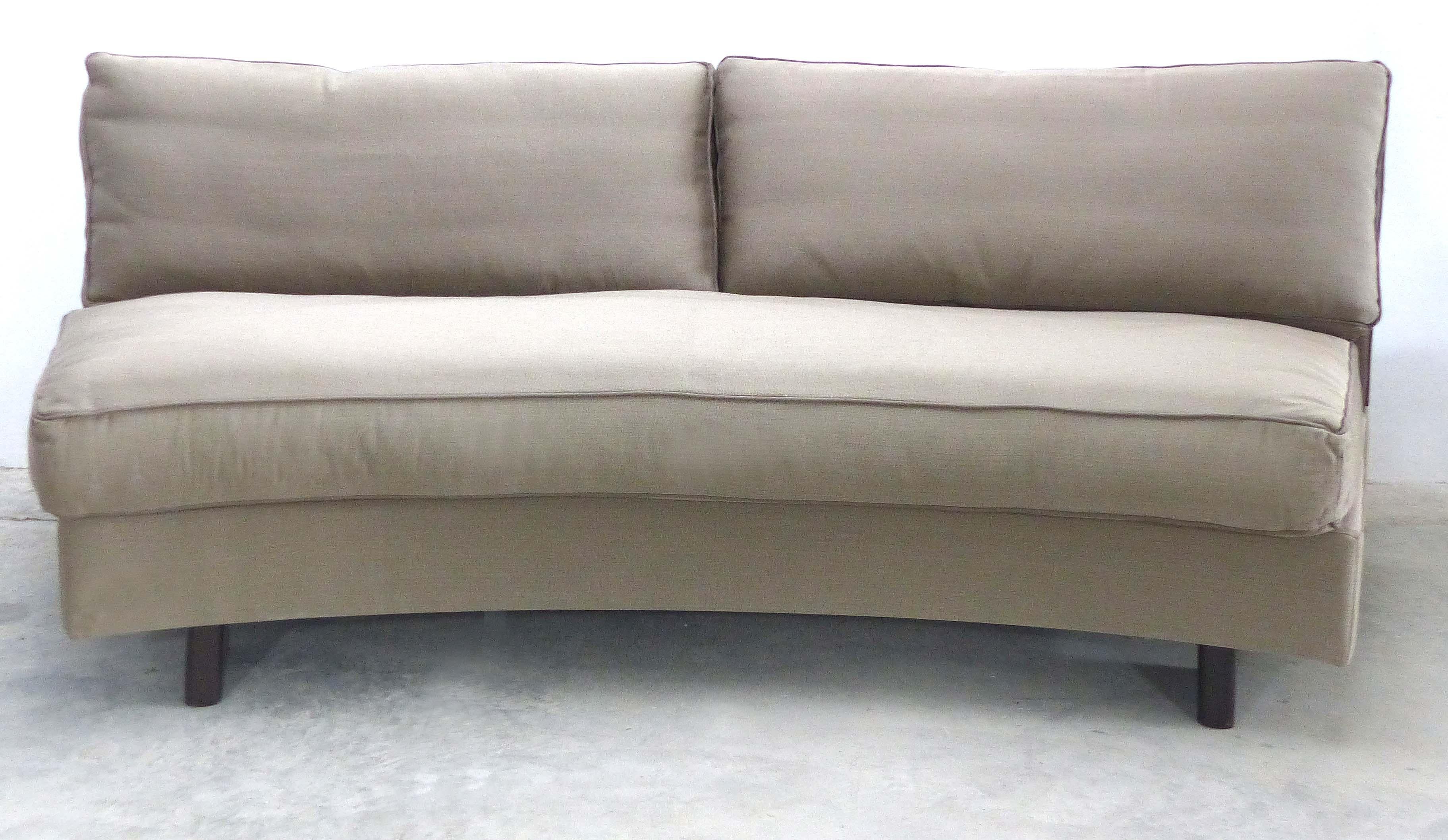 semi circle couch