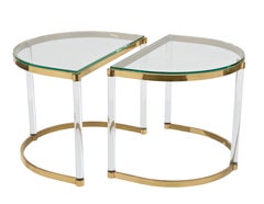 Semi-Circular Side Tables