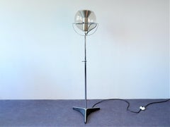 Semi-Clear Globe 2000 Floor Lamp by Frank Ligtelijn for RAAK, Amsterdam, 1960s