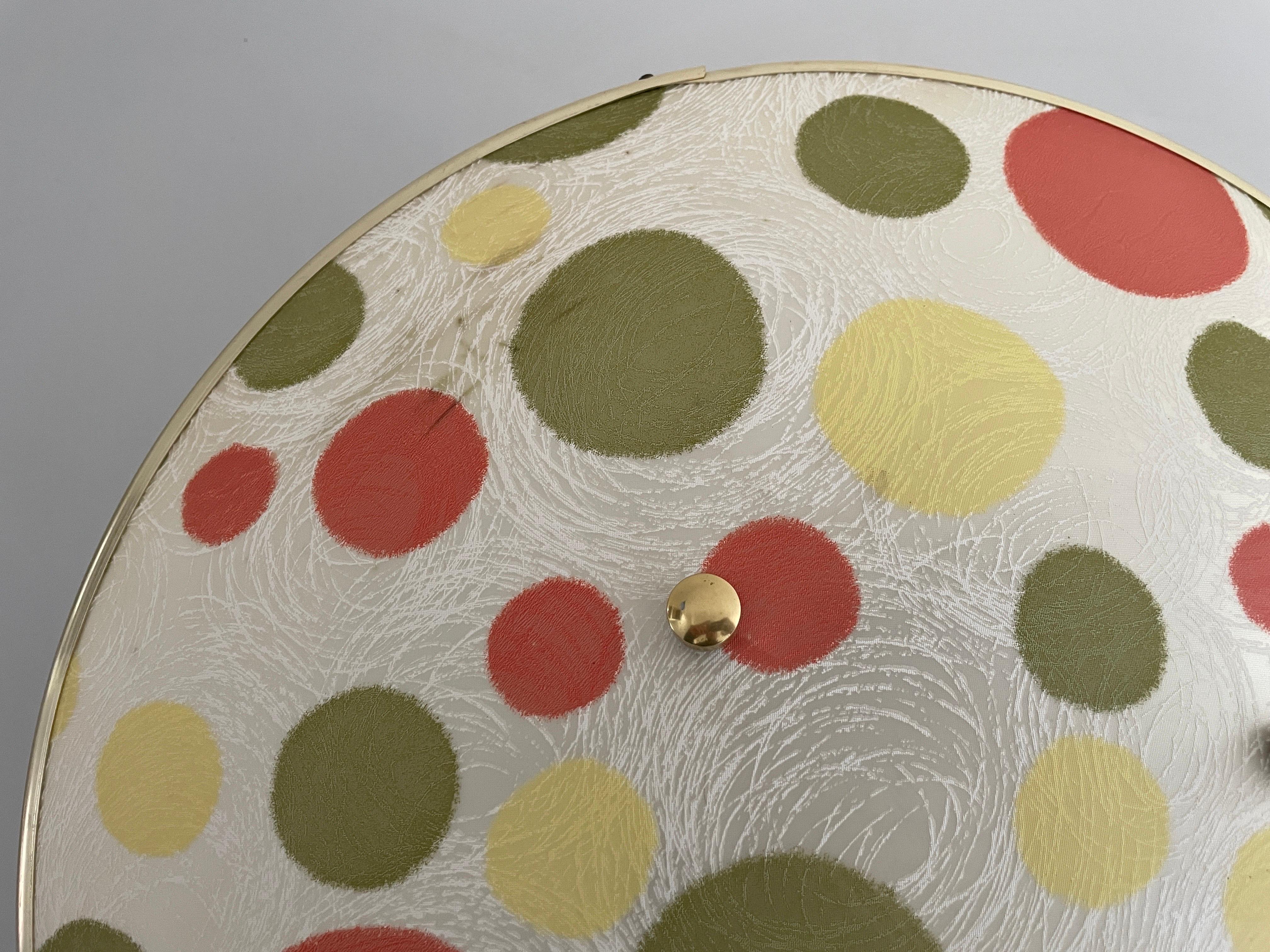 Lampada da soffitto a semi-incasso di Erco, anni '50, Germania in vendita 3