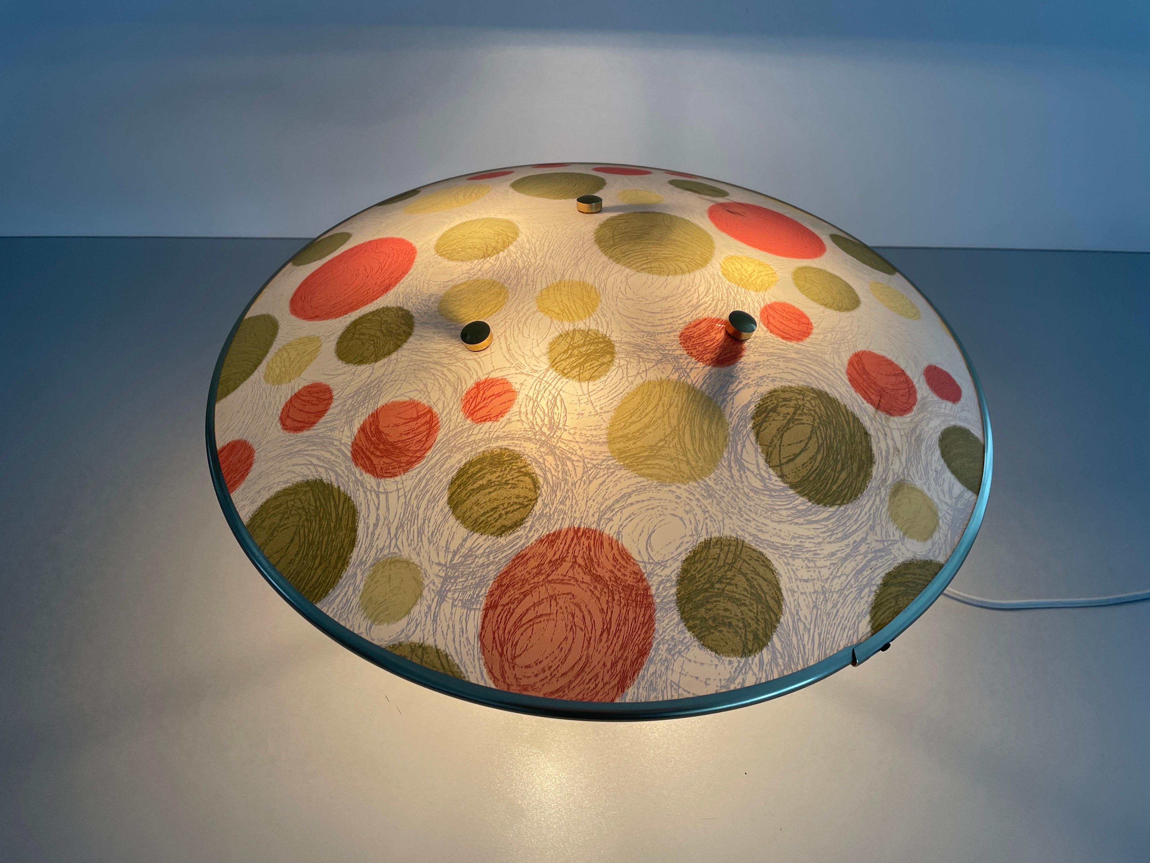 Lampada da soffitto a semi-incasso di Erco, anni '50, Germania in vendita 8