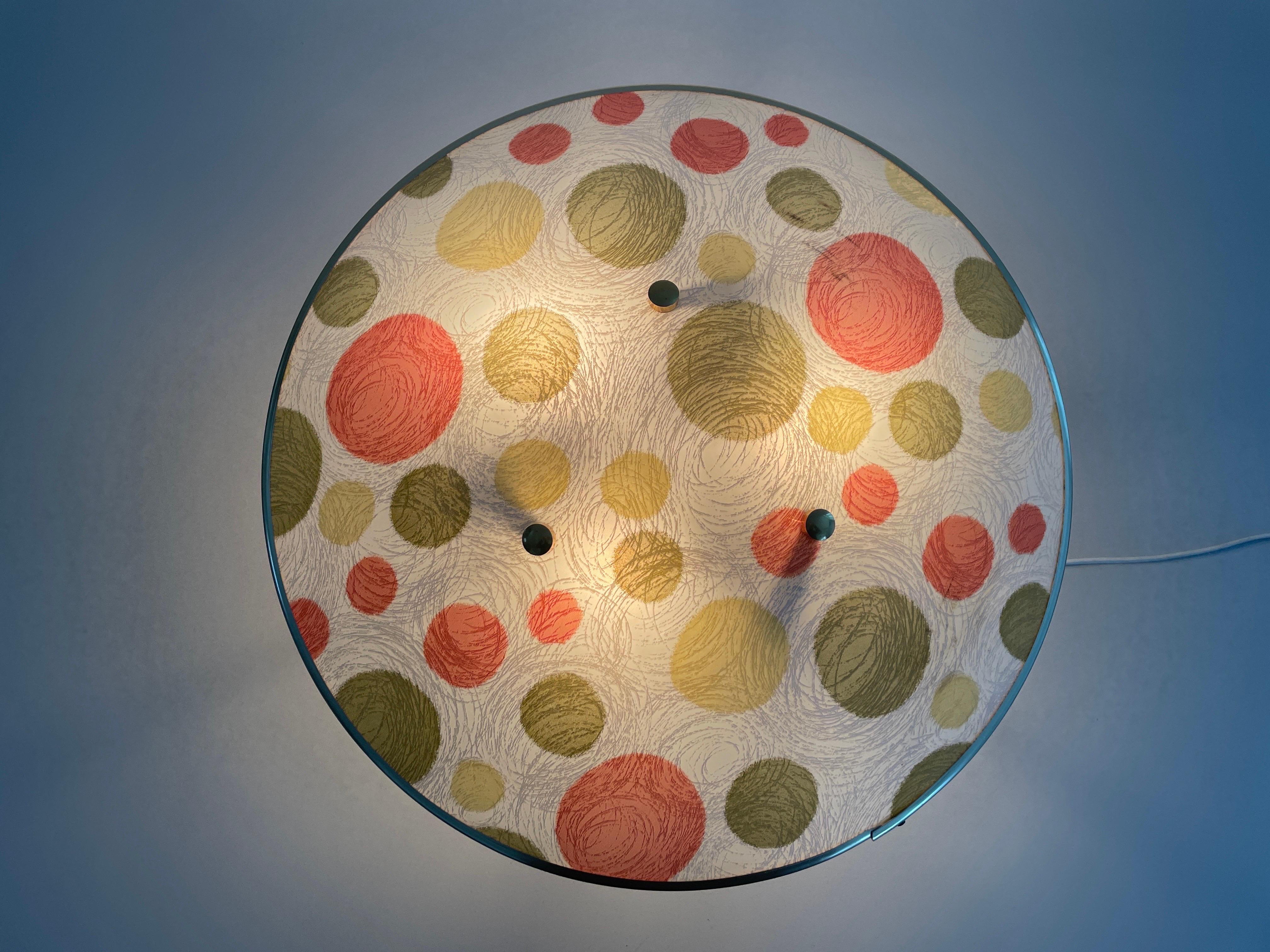 Lampada da soffitto a semi-incasso di Erco, anni '50, Germania in vendita 9