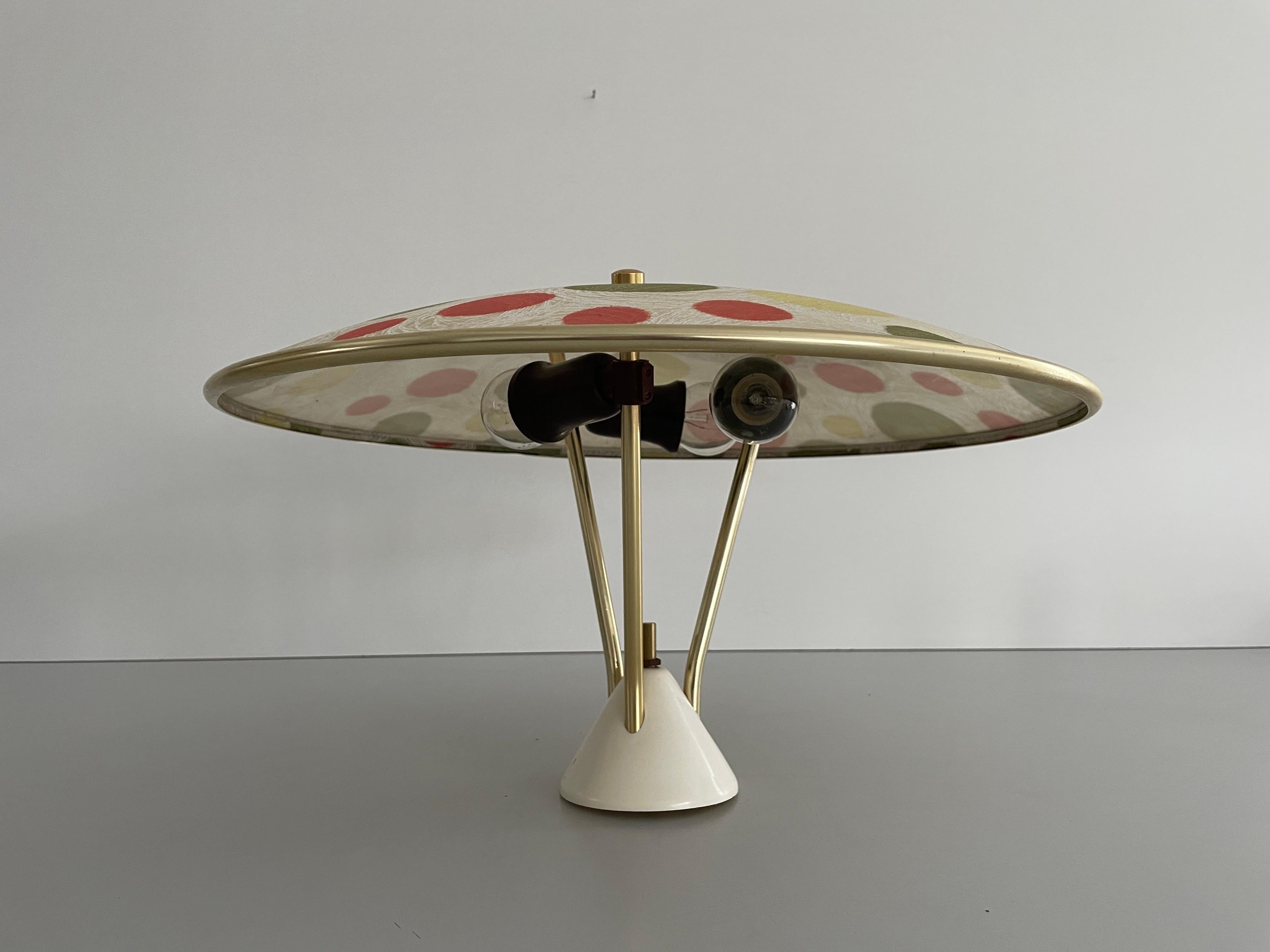 Tedesco Lampada da soffitto a semi-incasso di Erco, anni '50, Germania in vendita