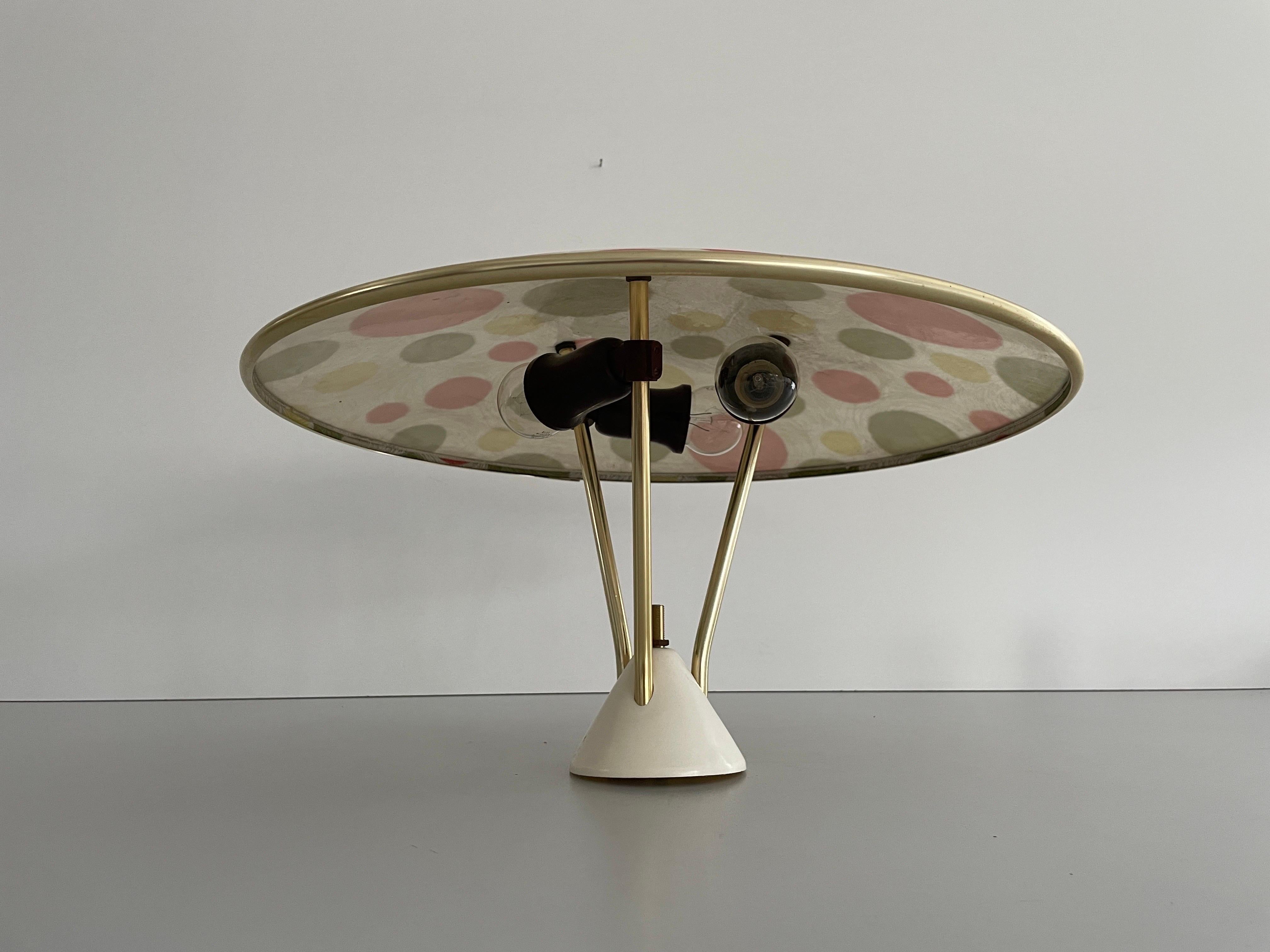 Lampada da soffitto a semi-incasso di Erco, anni '50, Germania In condizioni buone in vendita a Hagenbach, DE