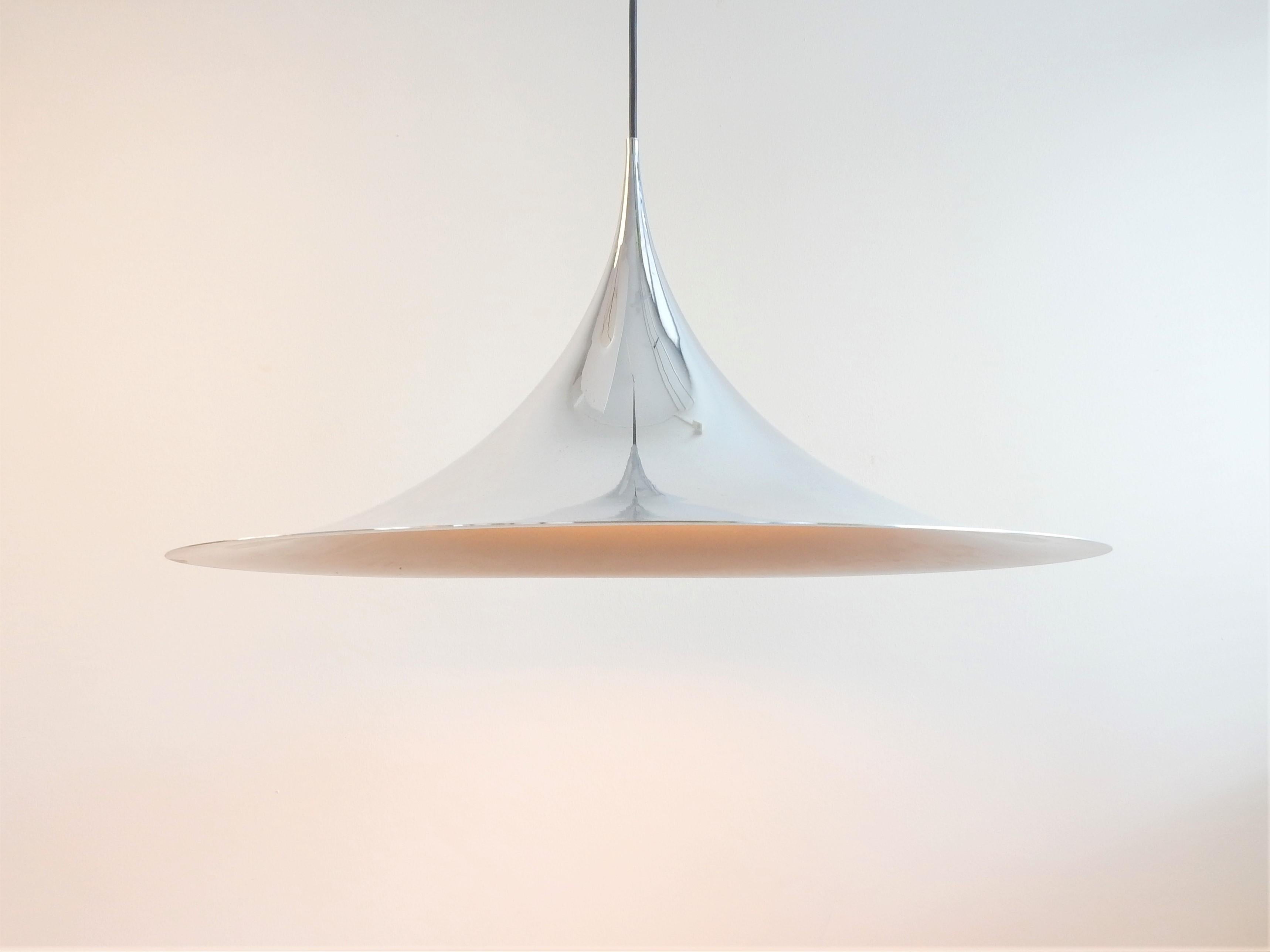 Semi Maxi Pendant Lamp by Claus Bonderup & Torsten Thorup for Fog & Mørup, Denma In Good Condition In Steenwijk, NL