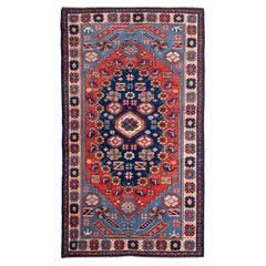 Semi Old Village Rug Wool Hand Knotted Konya Central Anatolian Turkish Carpet