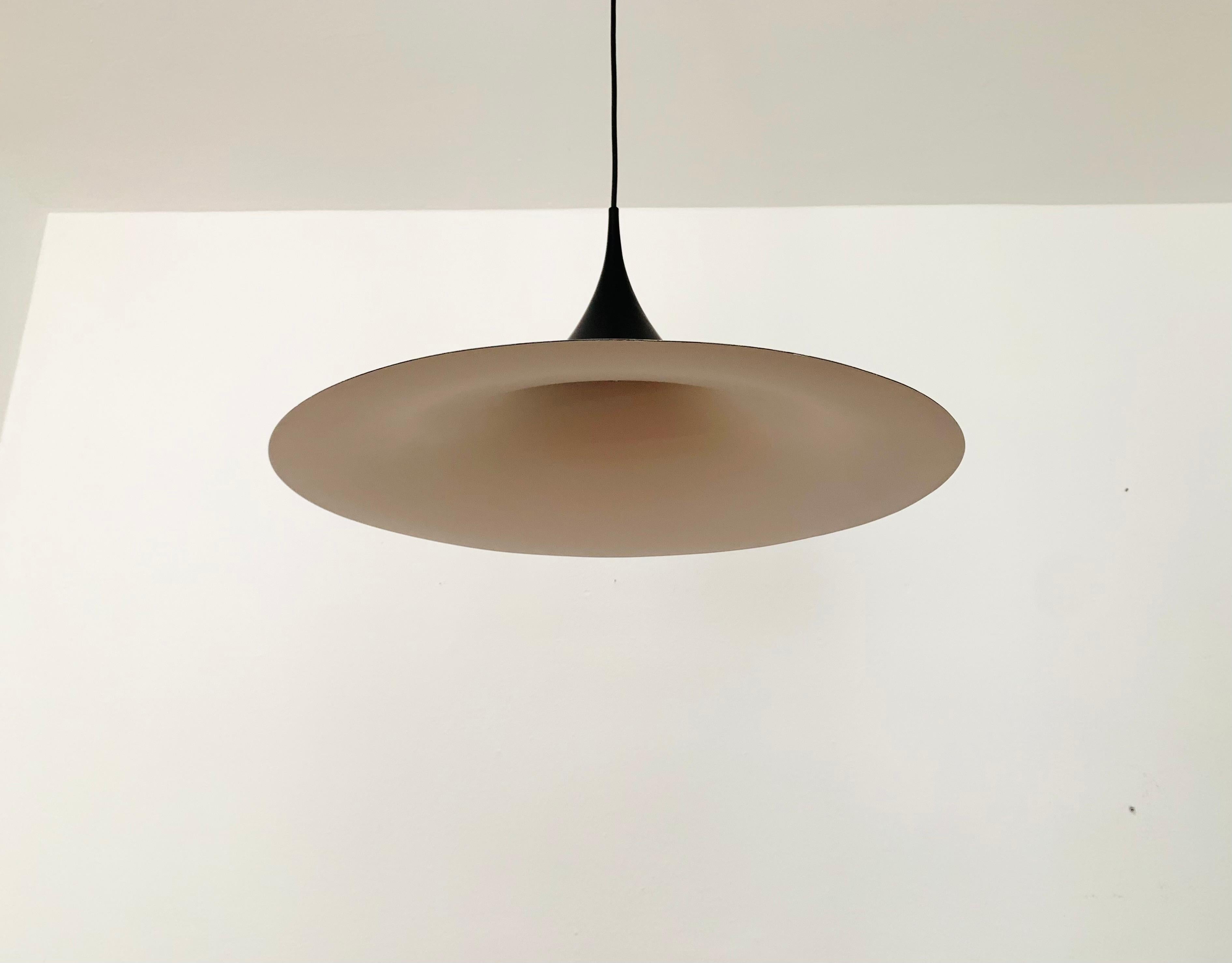Semi pendant lamp by Bonderup and Thorup for Fog and Morup In Good Condition In München, DE