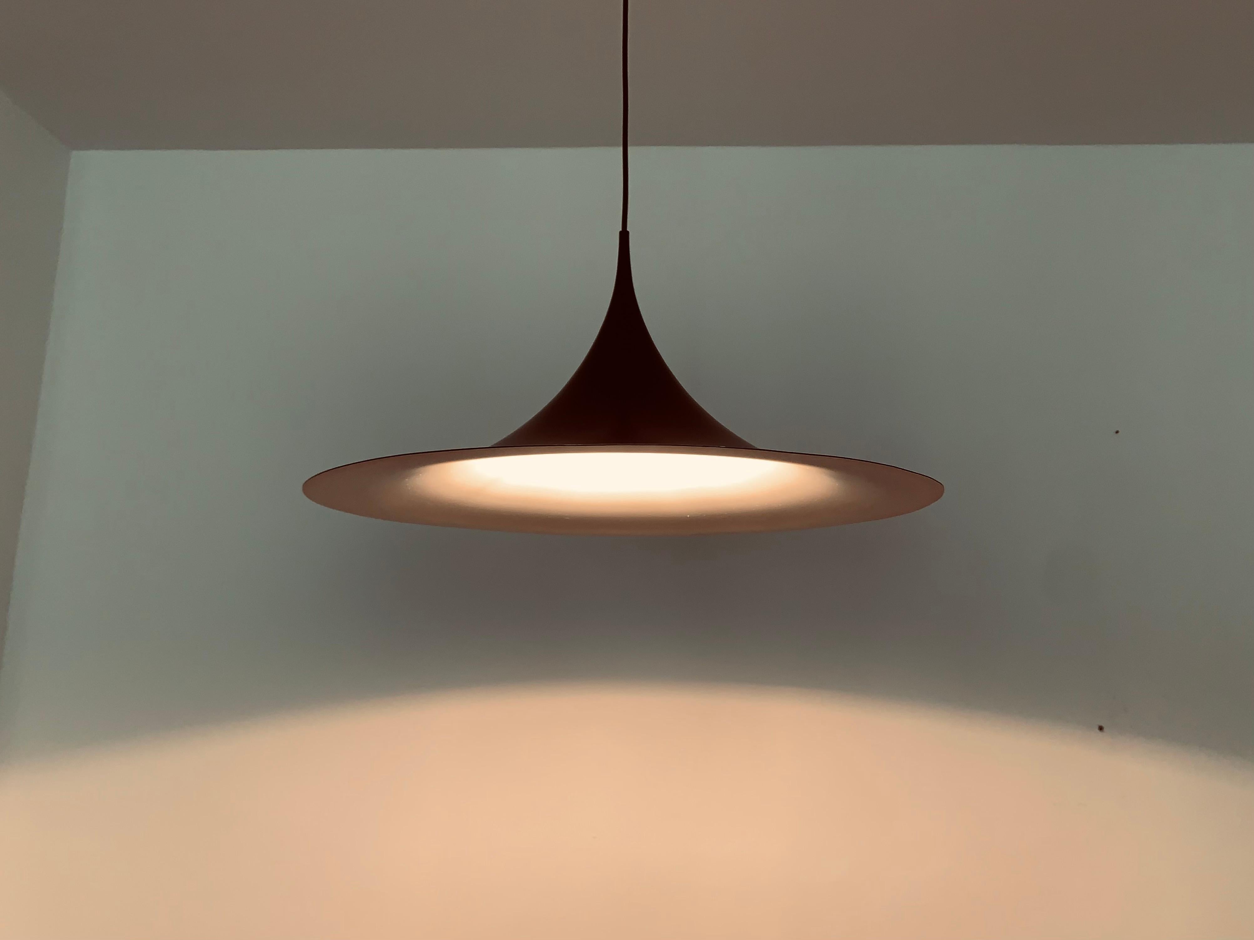 Semi pendant lamp by Bonderup and Thorup for Fog and Morup 1