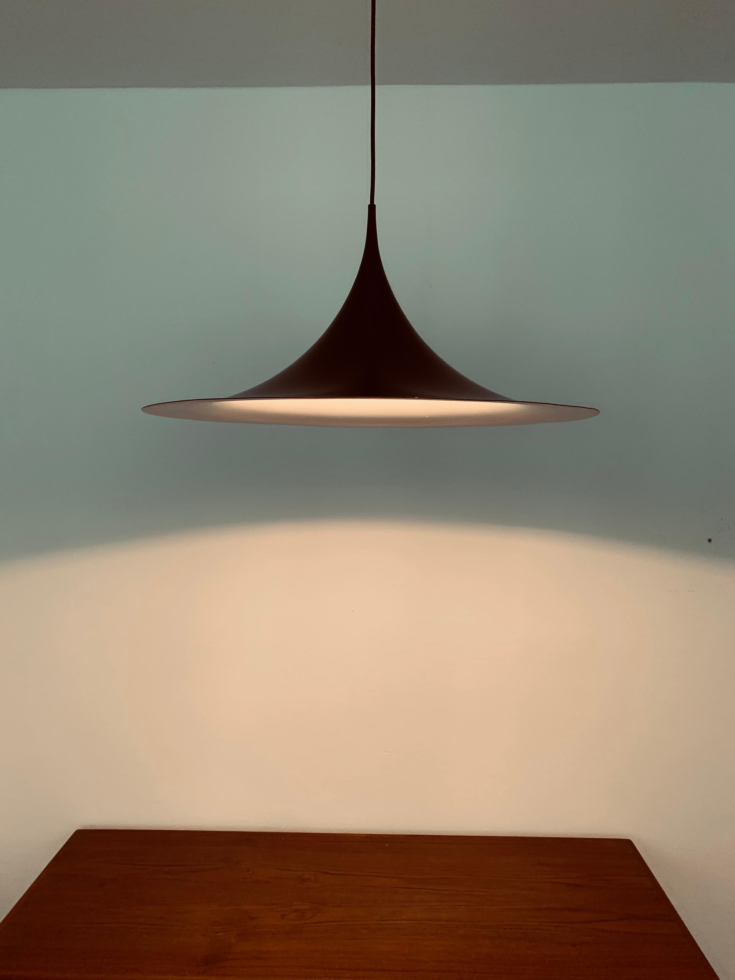 Semi pendant lamp by Bonderup and Thorup for Fog and Morup 2