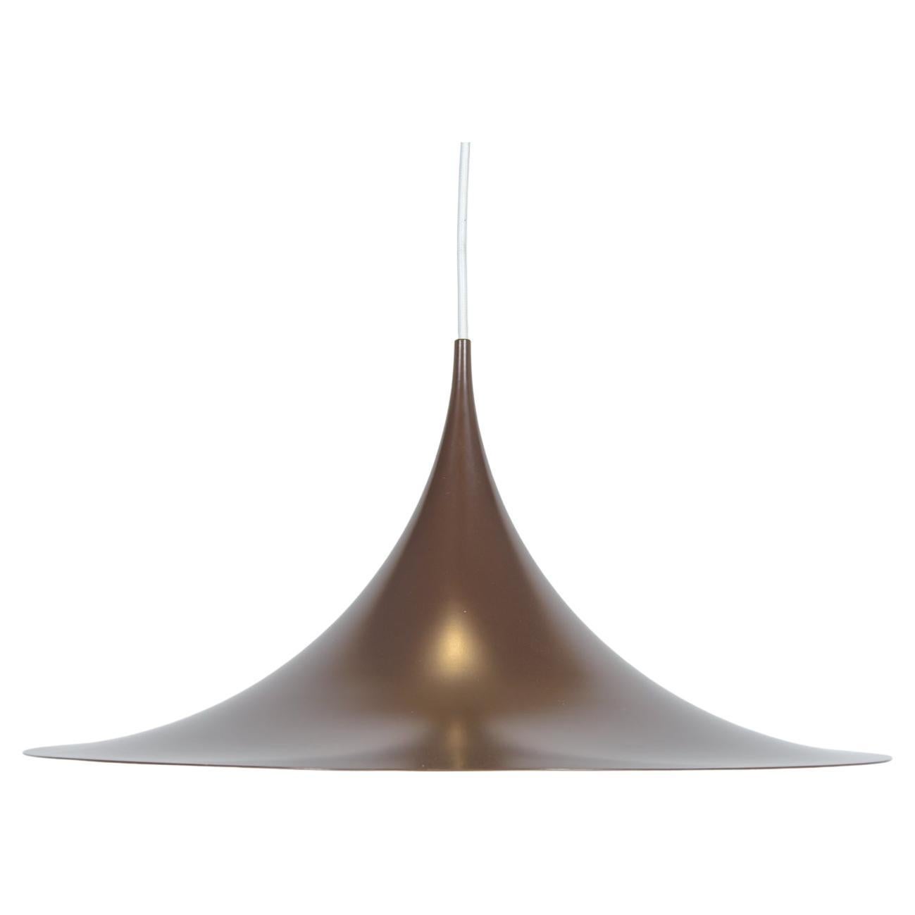 Semi Pendant Lamp by Claus Bonderup & Torsten Thorup for Fog & Mørup, 1960s For Sale