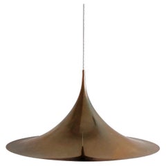 Vintage Semi Pendant Lamp by Claus Bonderup & Torsten Thorup for Fog & Mørup