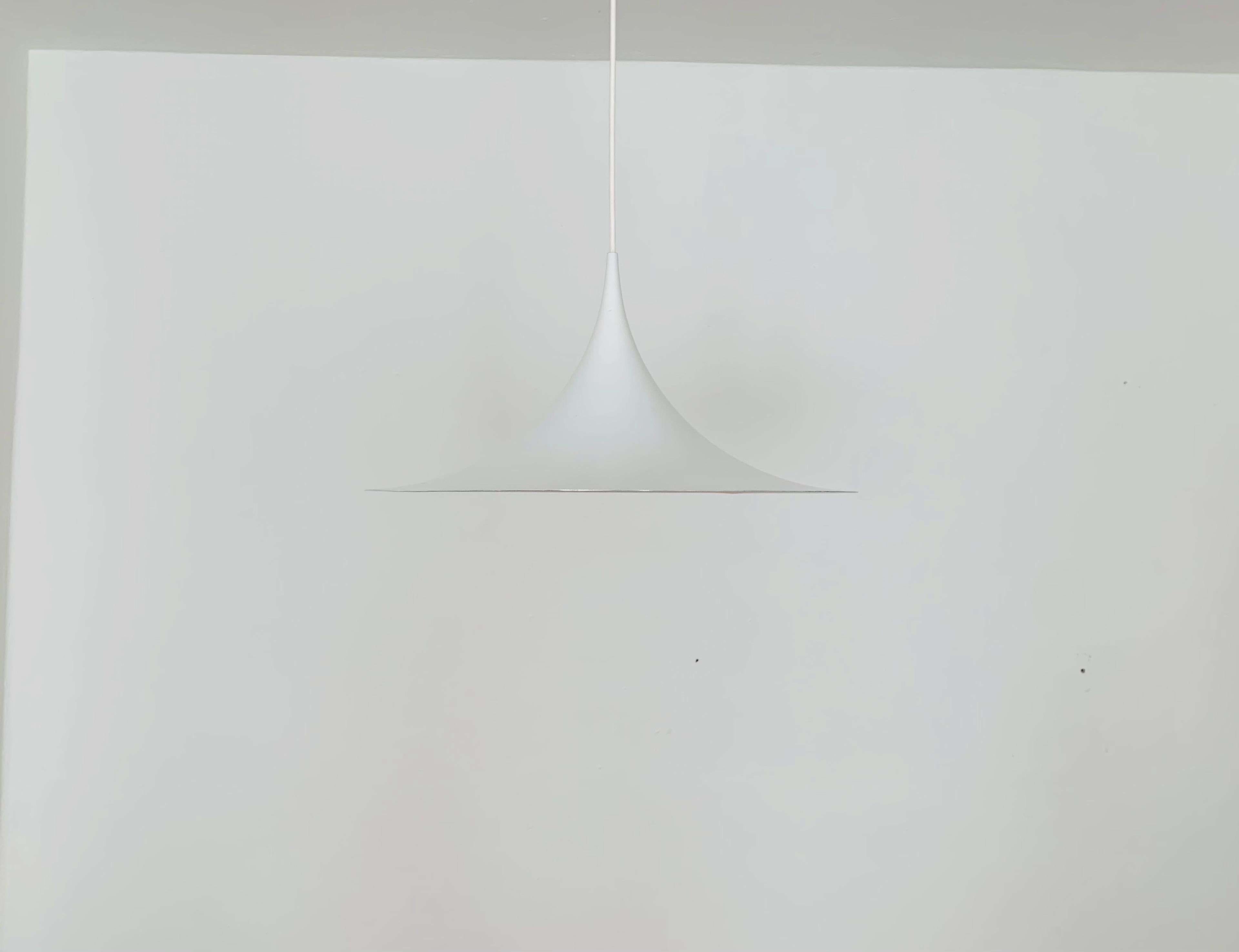Scandinavian Modern Semi Pendant Lamp by Lyfa For Sale