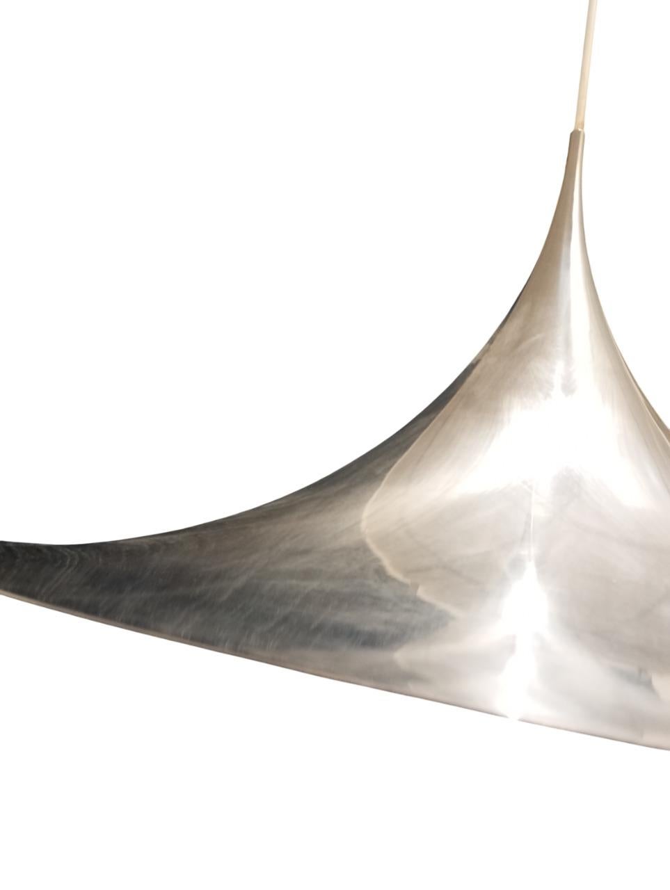 Semi pendant lamp di Claus Bonderup e Torsten Thorup per Fog & Morup, 1970 in vendita 2