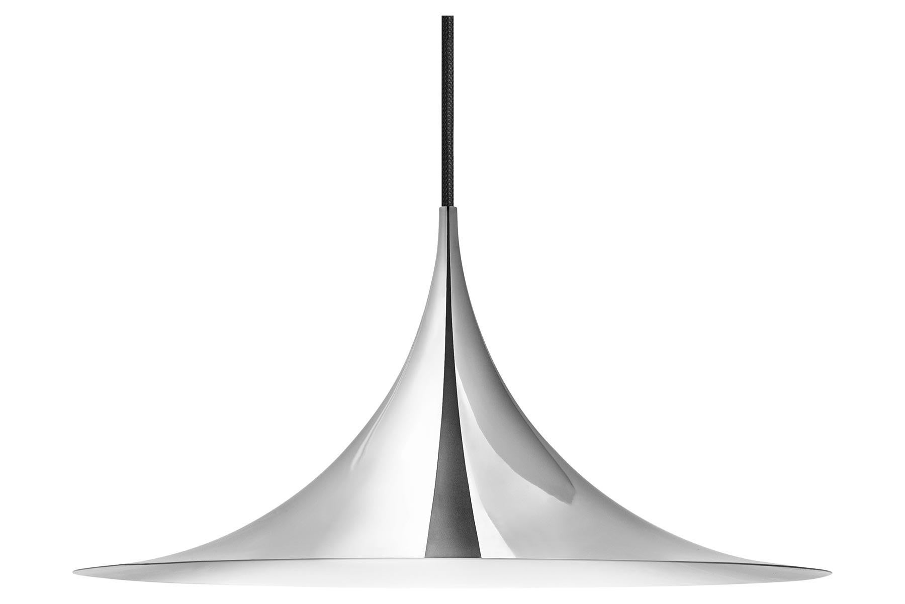 Poudré Semi Pendentif, Grand, Laiton en vente