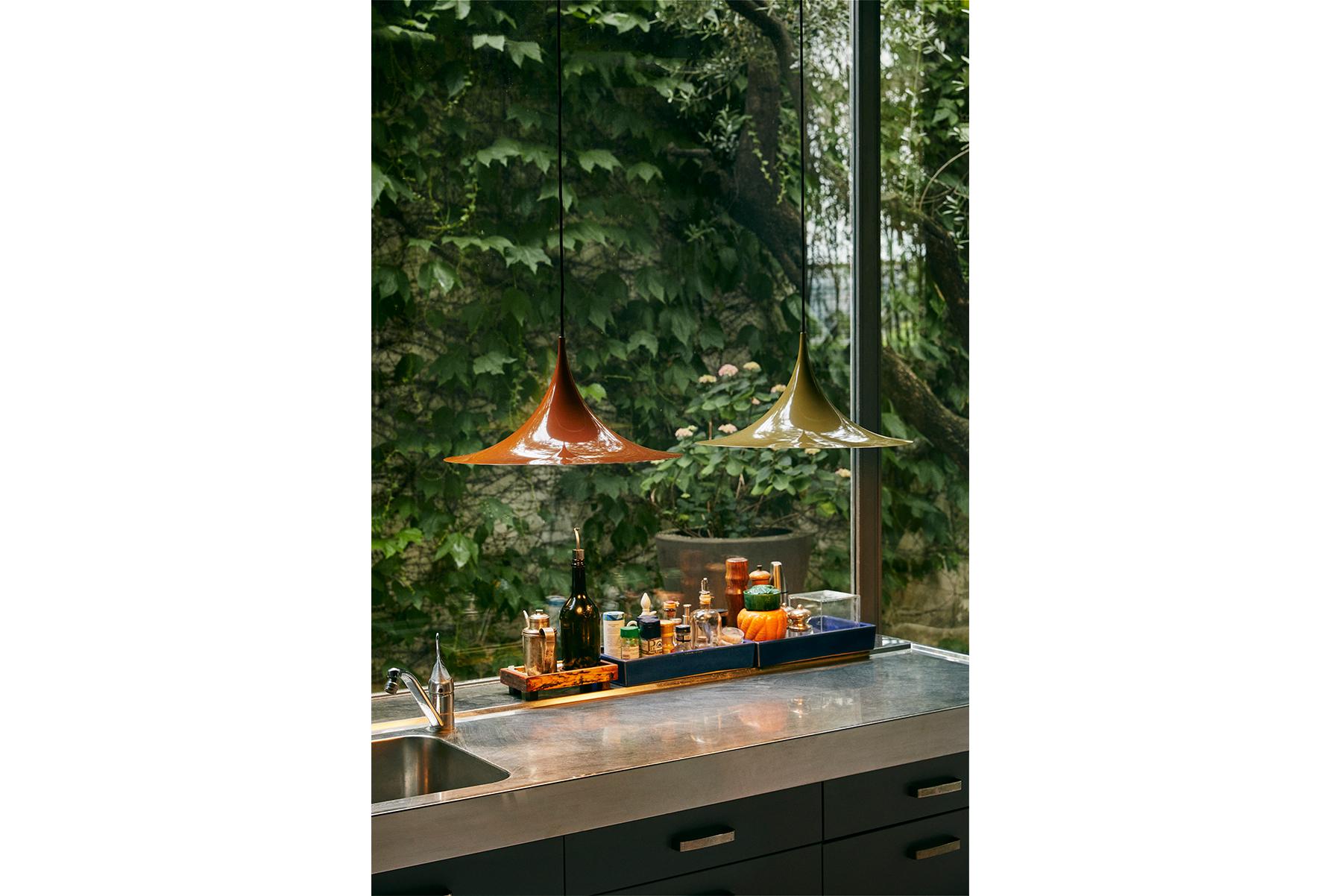 Semi Colgante, Grande, Cobre 6