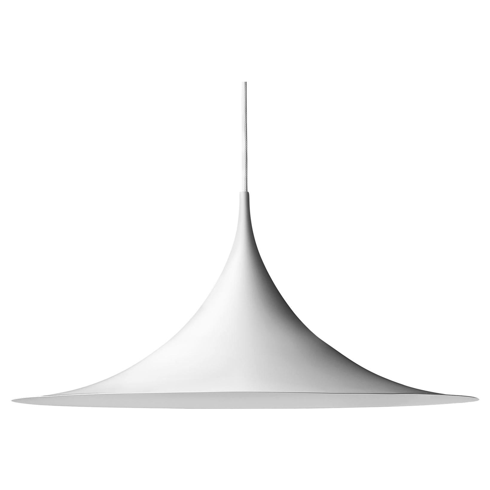 Semi-ciondolo, grande, bianco