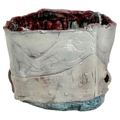 Senza titolo 2017 Scultura in ceramica semi-rifrattaria e smaltata di Alessandro Roma