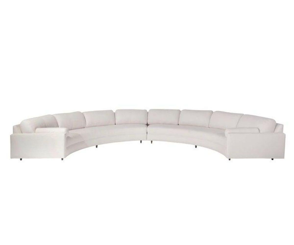 Semicircular Two Piece Sectional by Adrian Pearsall, 1950s For Sale 4