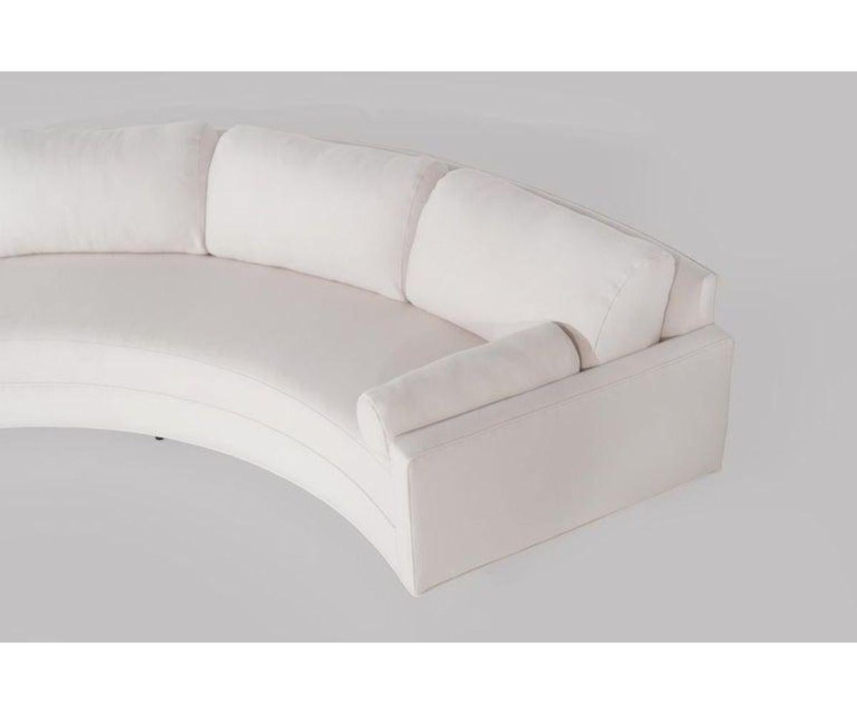 Semicircular Two Piece Sectional by Adrian Pearsall, 1950s For Sale 1