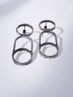 Boucles d'oreilles Semilla Mogott en argent 925 par xMartaja