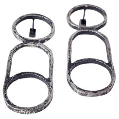 Boucles d'oreilles Semilla Mogott en argent 925 par xMartaja