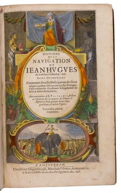 Seminal guide to the East and West Indies, with 42 coloured maps and plates