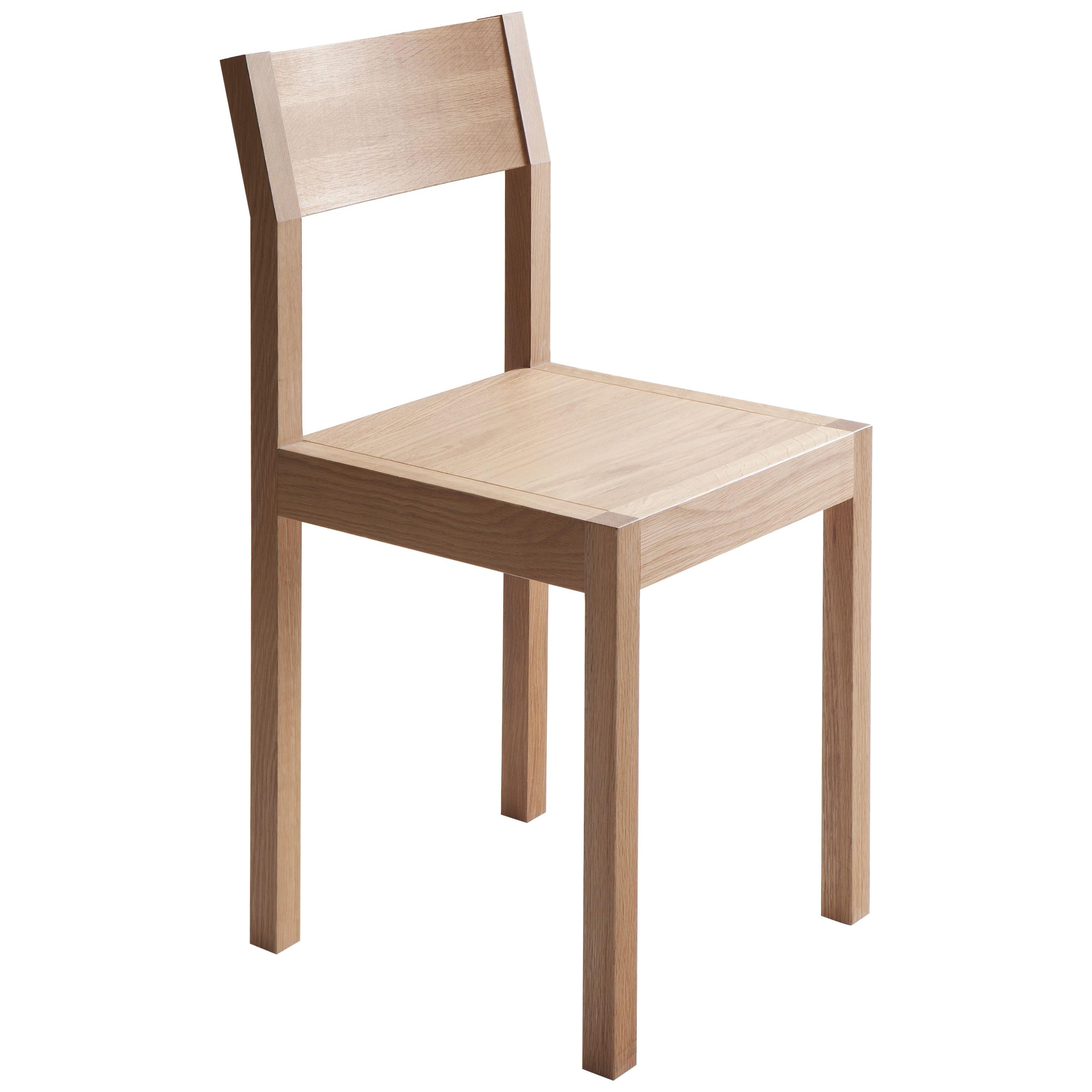 Seminar KVT1 Solid Oak Chair by Kari Virtanen For Sale
