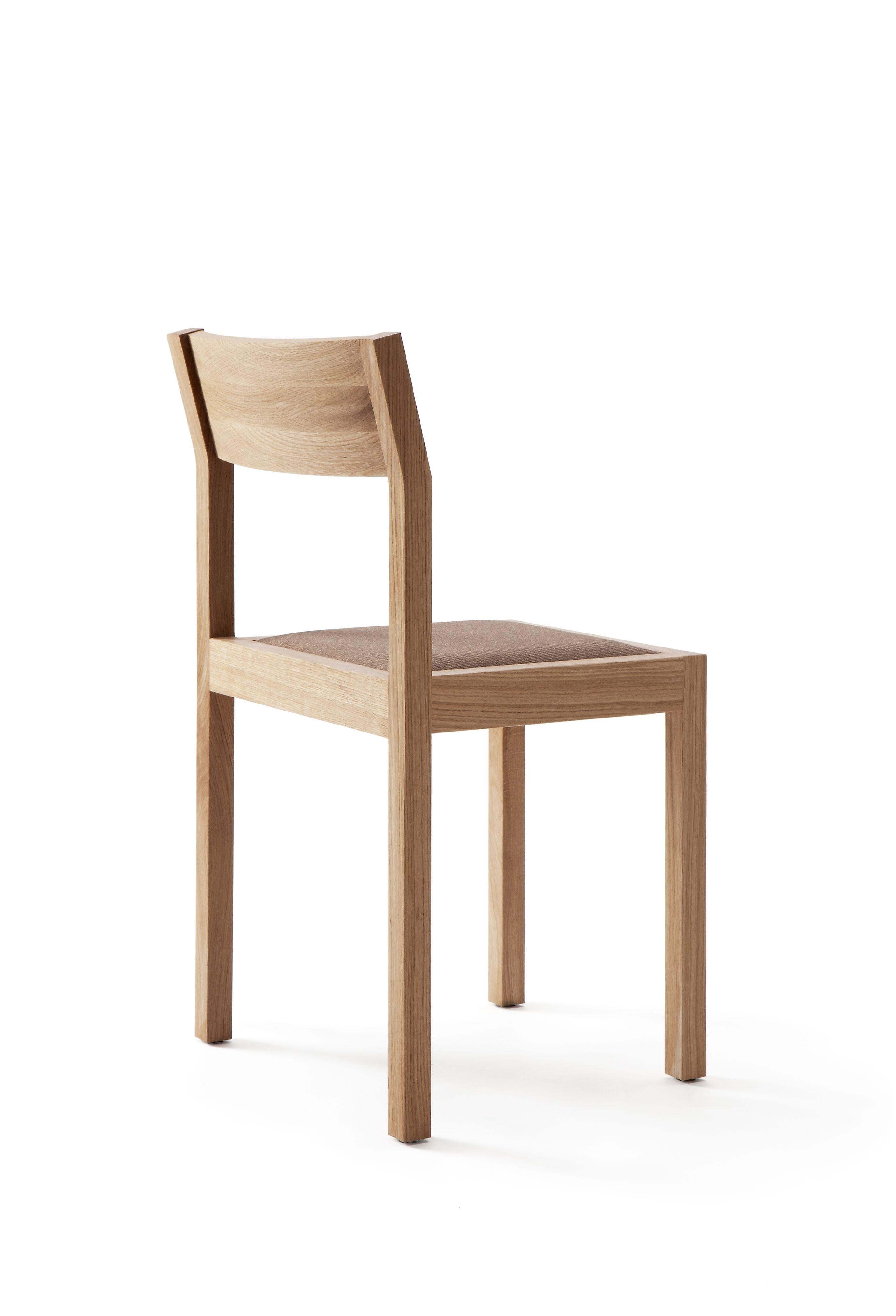 Scandinavian Modern Seminar KVT2 Stackable Solid Oak Chair by Kari Virtanen For Sale