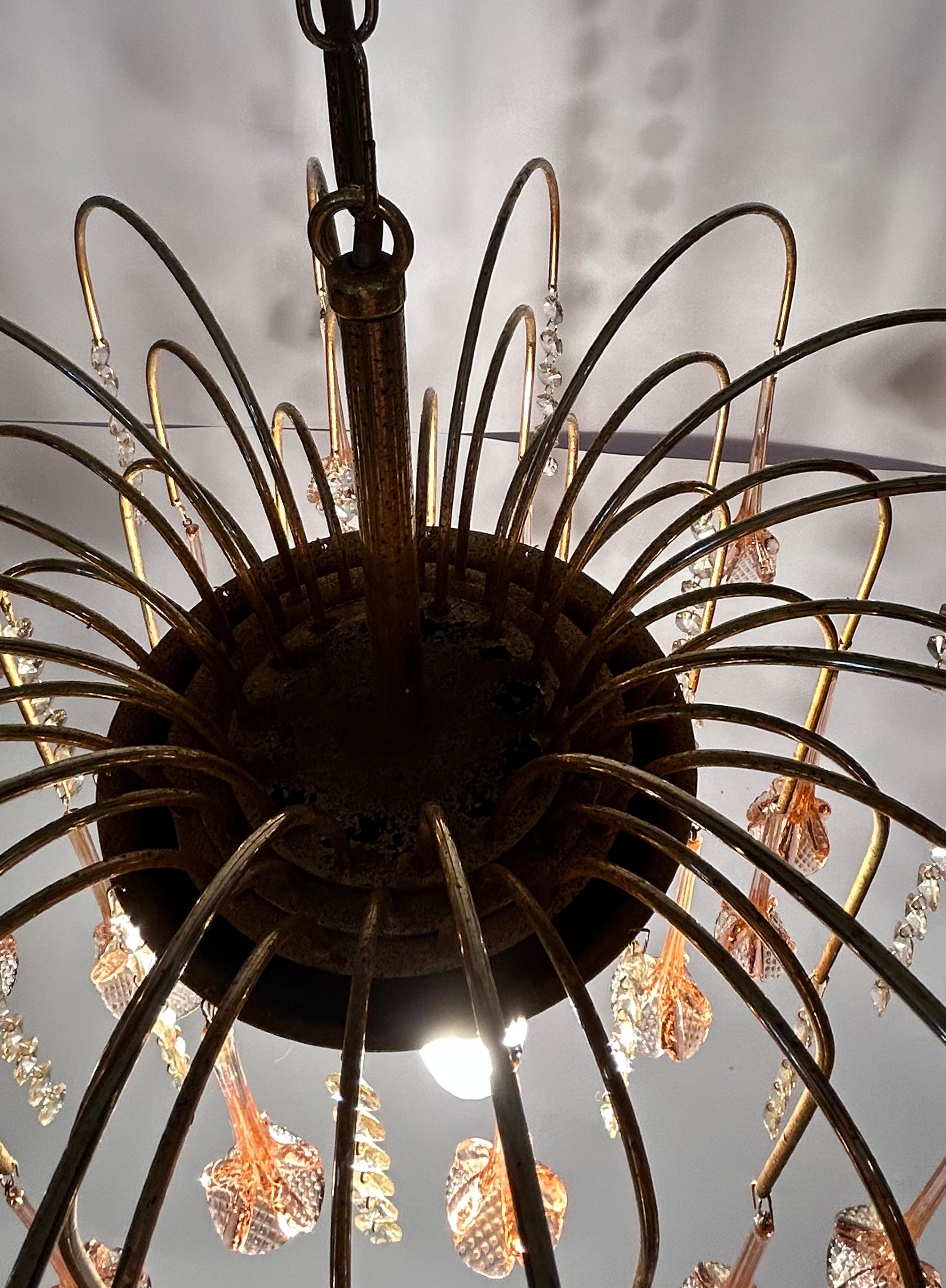 Semiramide, splendido lampadario di Murano, anni '80 in vendita 3