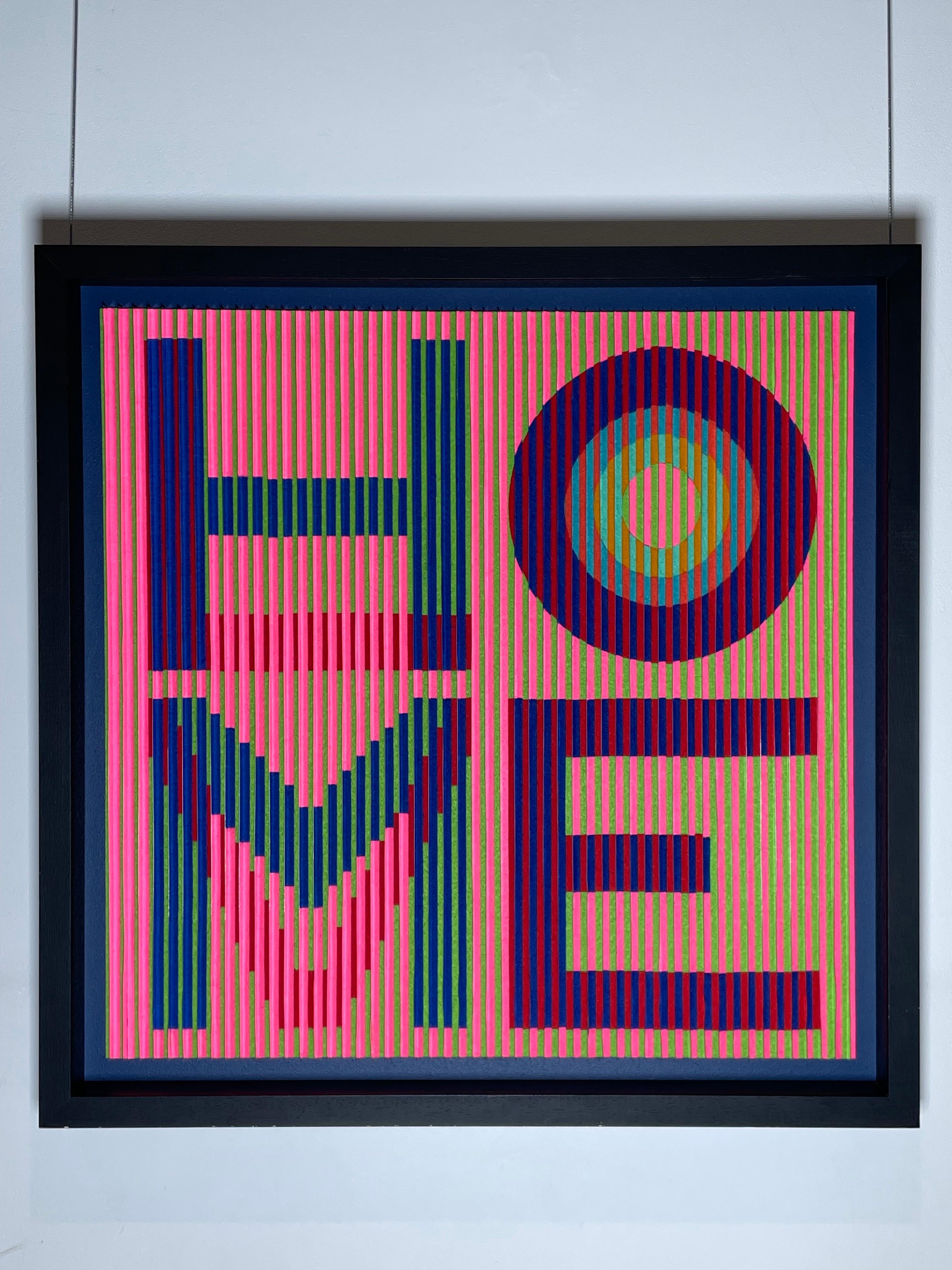 Bringing Love Home Version 2, Originalgemälde, abstrakt, zeitgenössisch im Angebot 6